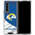 NFL Los Angeles Rams Galaxy Z Fold4 5G Clear Case